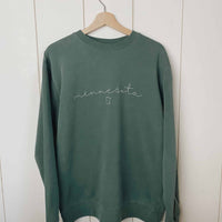 Minnesota Vintage Embroidered Crew