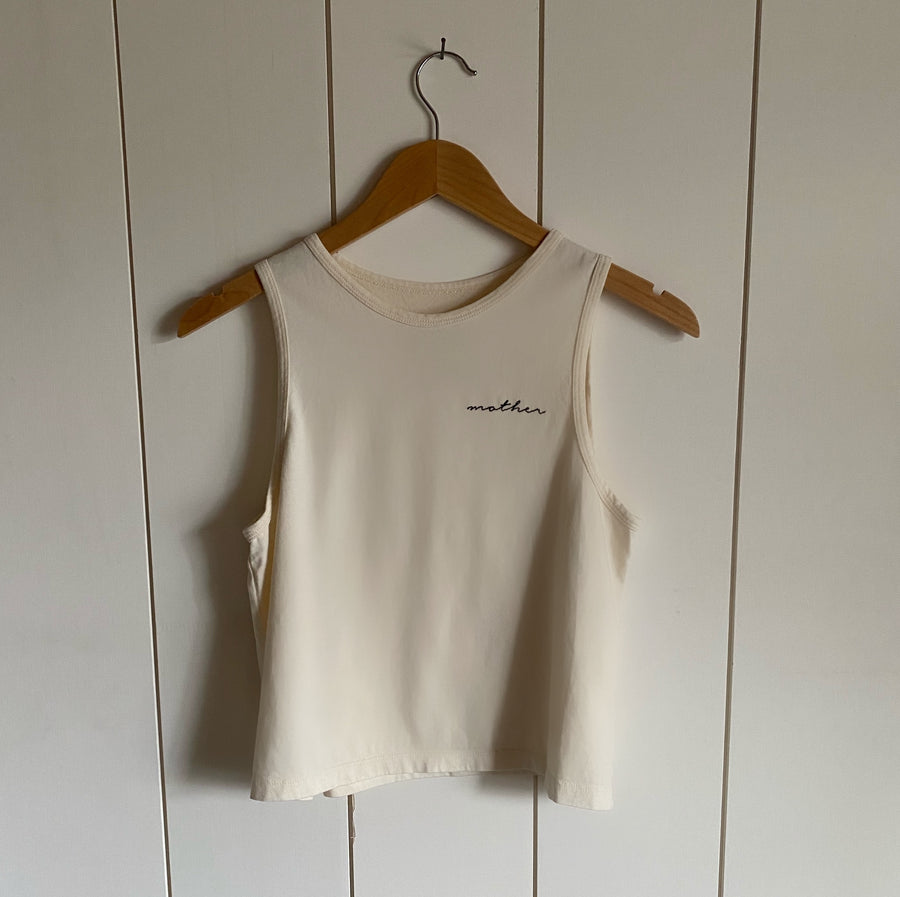 Mother - Cropped Tank (Natural)