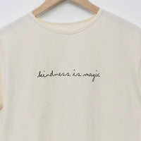 kindness is magic boxy tee