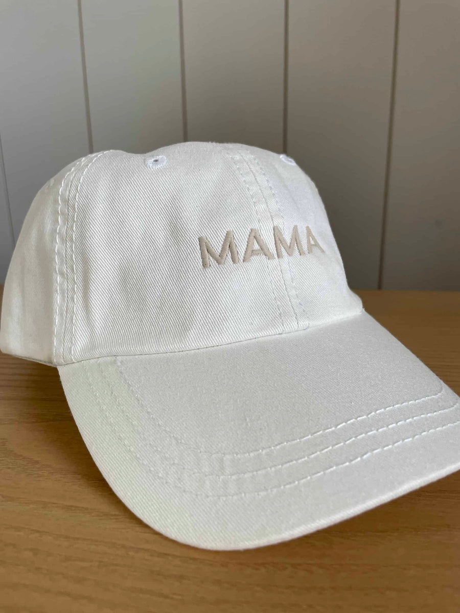 Mama - Hat (White)