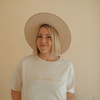 Raise Them Kind - Boxy Tee (Natural)