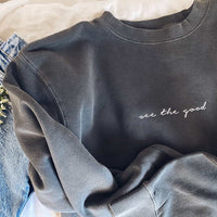 See the Good | Vintage Embroidered Crew